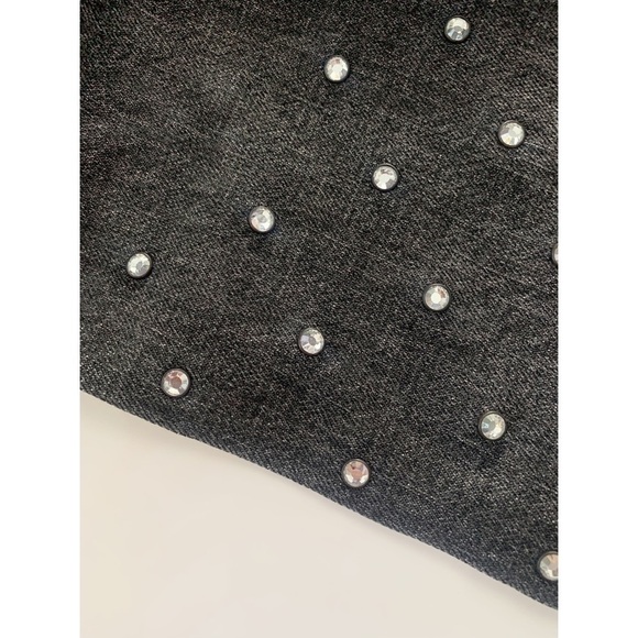 NWT Anthropologie Pilcro Ultra High-Rise Beaded Straight Jeans - Picture 11 of 11